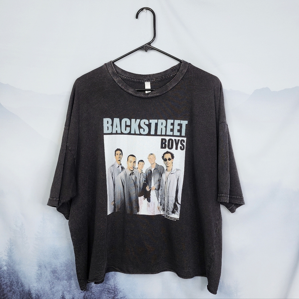 Backstreet Boys Cropped Graphic Band Tee 2XL
